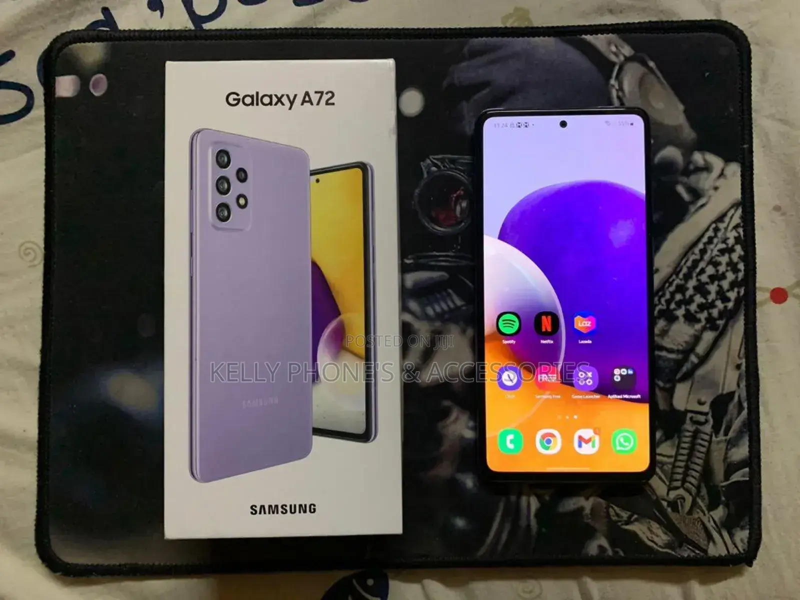 New Samsung Galaxy A72 5G 128 GB Purple