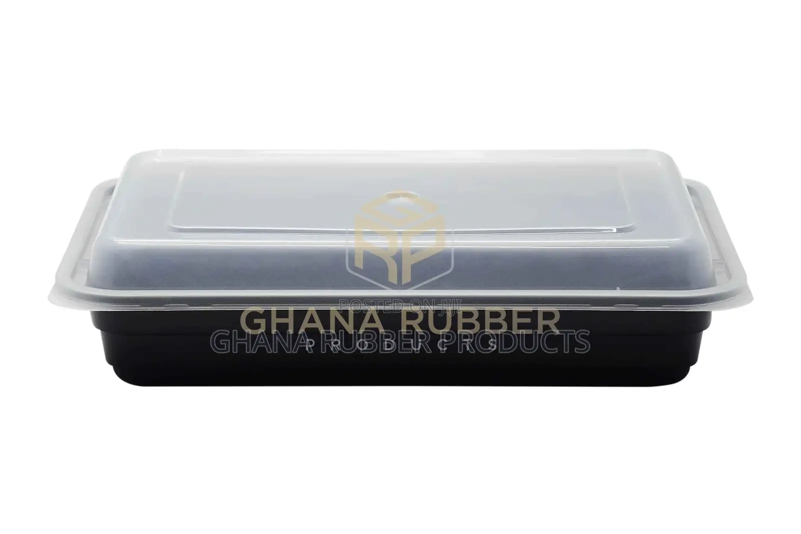28oz Rectangle Black Microwavable Containers (150pcs)