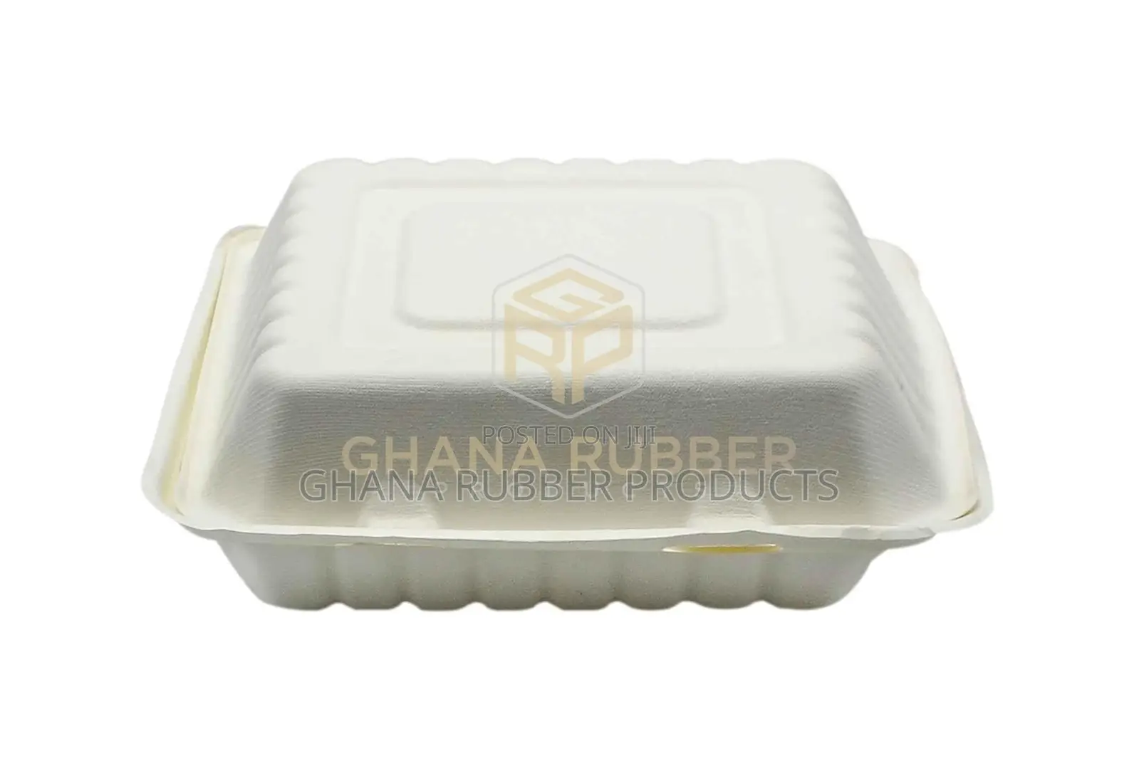 3-Section Bagasse Meal Box 9" (200pcs)