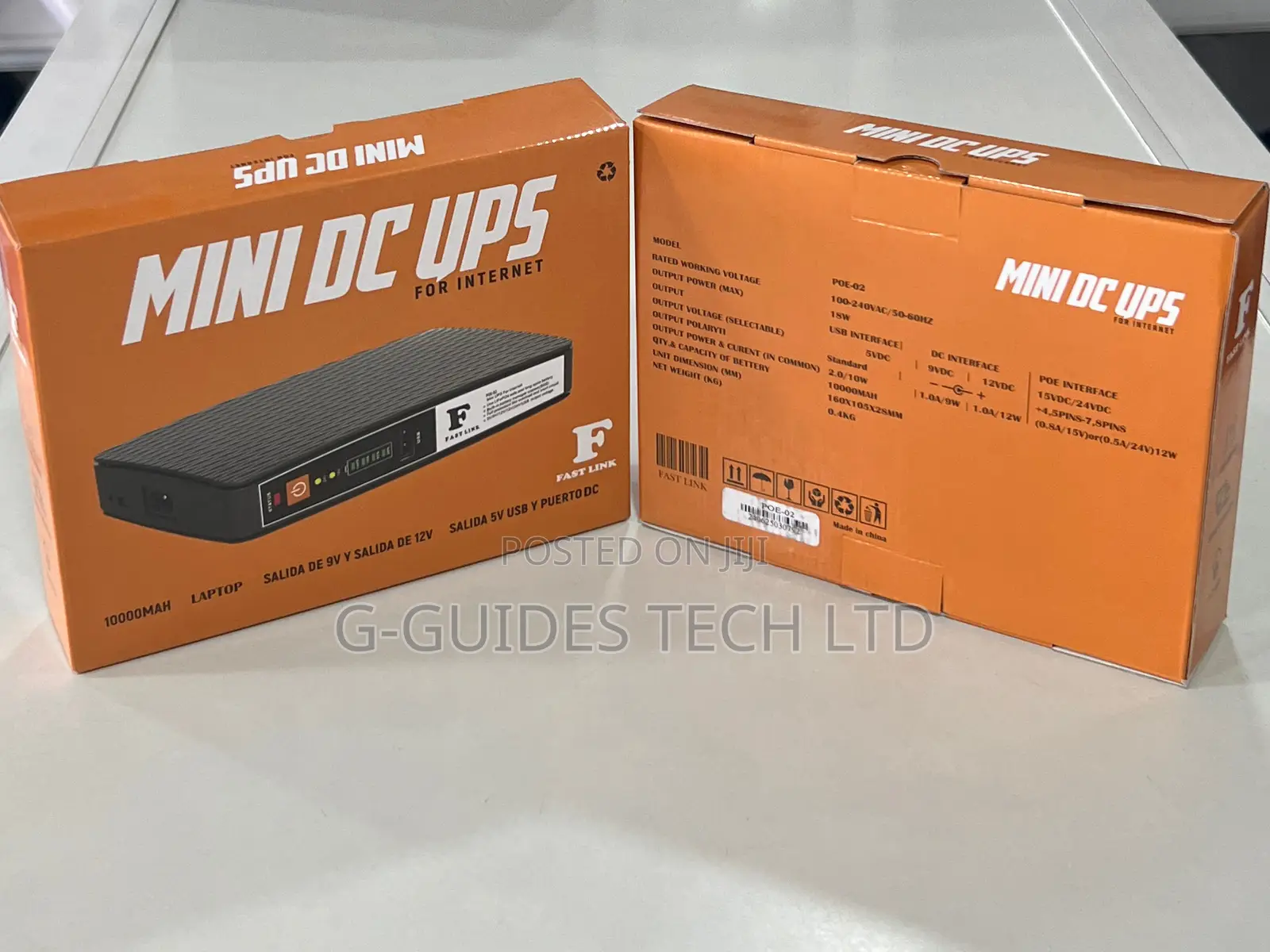 Mini Dc Ups for Router 10,000mah, Mini Power Bank for Router