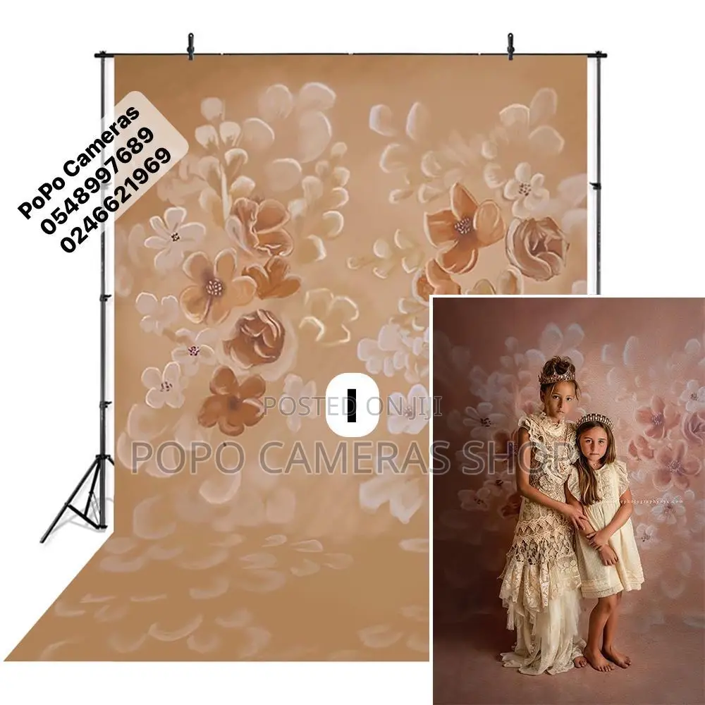 Vinyl Vintage Backdrop