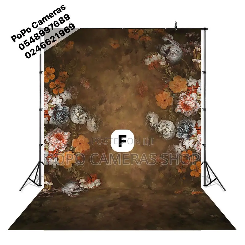 Vinyl Vintage Backdrop