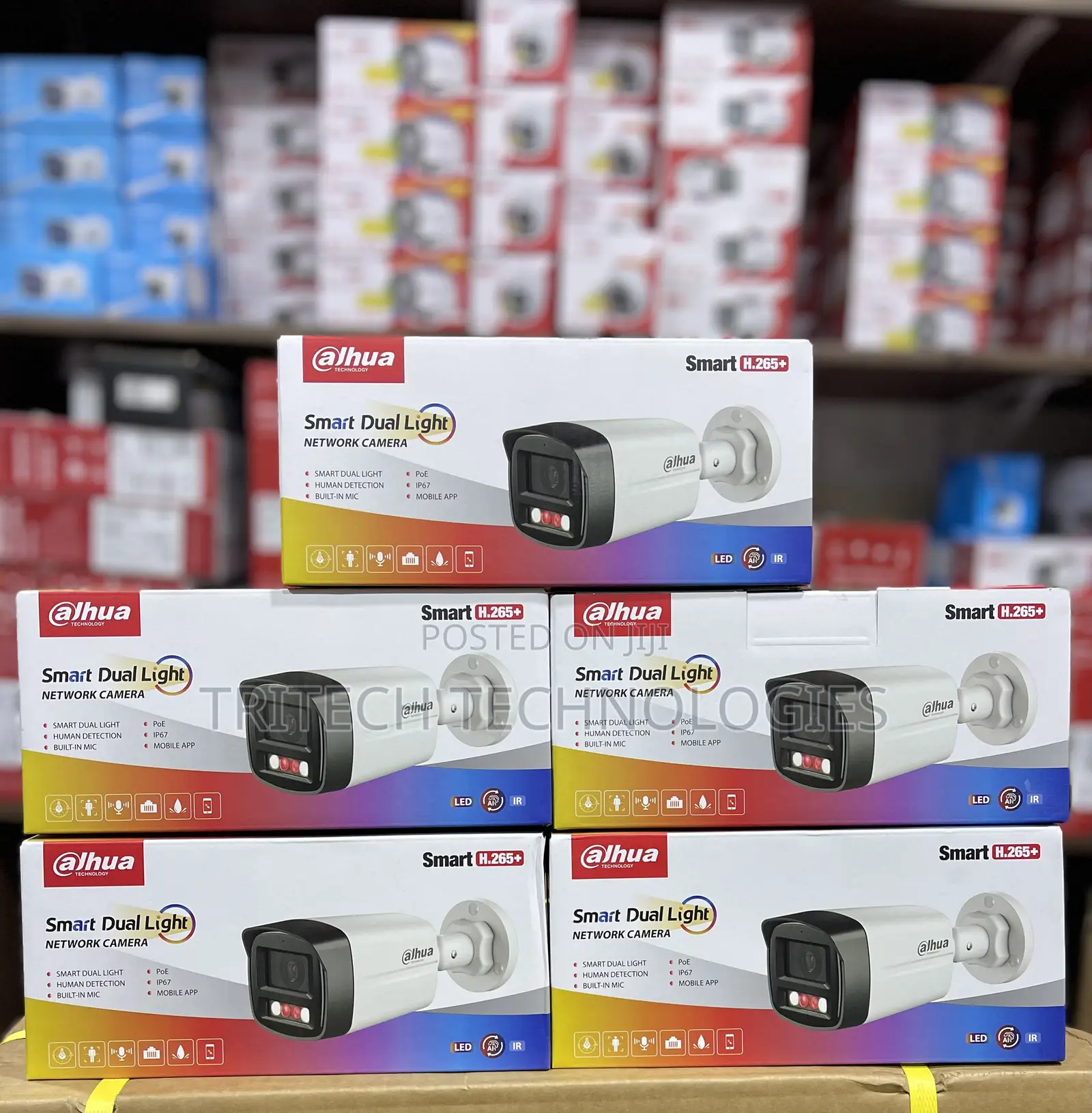 Dahua Outdoor Ip 4mp Smart Full-Color Bullet Network Camera