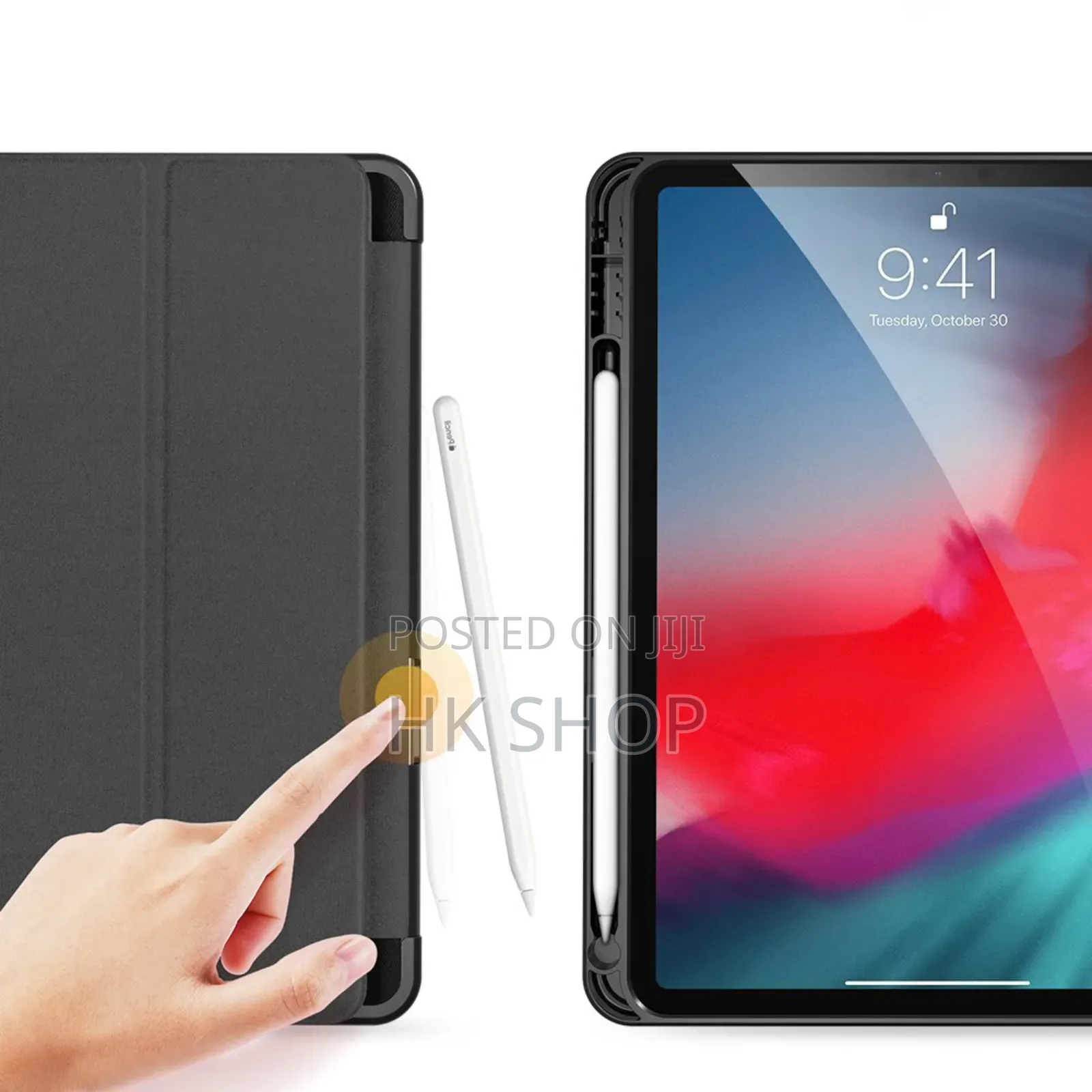 Apple iPad Air 5 Smart Cover Case With Pen Slot Space