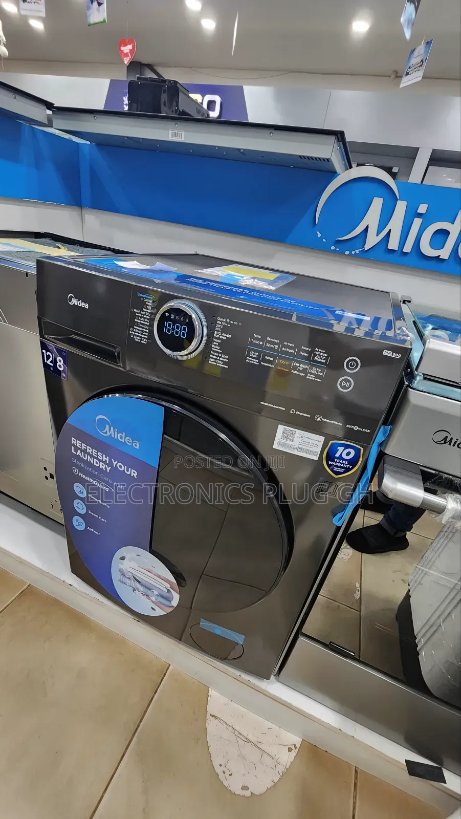 Midea 12kg Wash 8kg Dry Combo Washing Machine