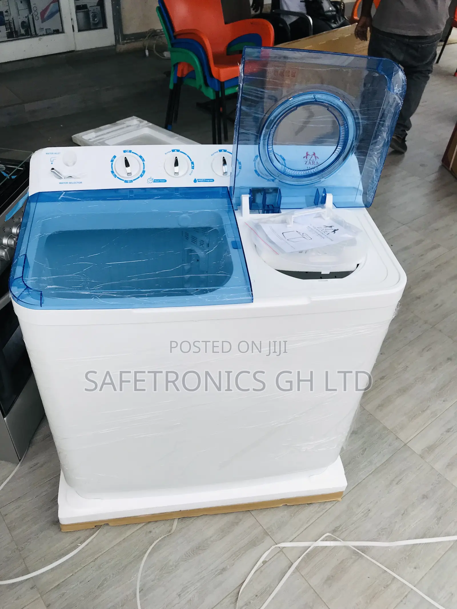 Zara Twintub 11kg Topload Semiautomatic Washer