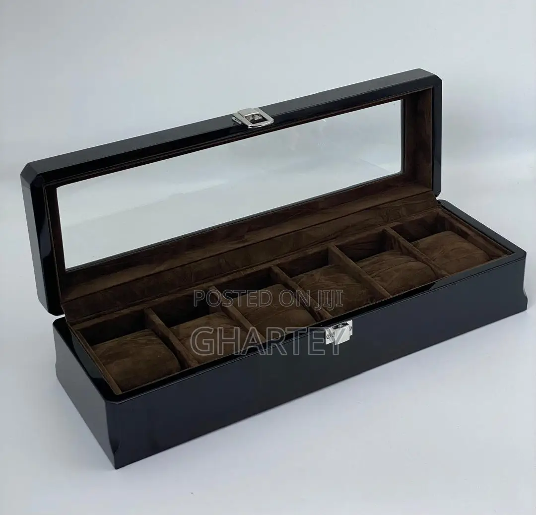 6 Slot Watch Case, Watches Organizer