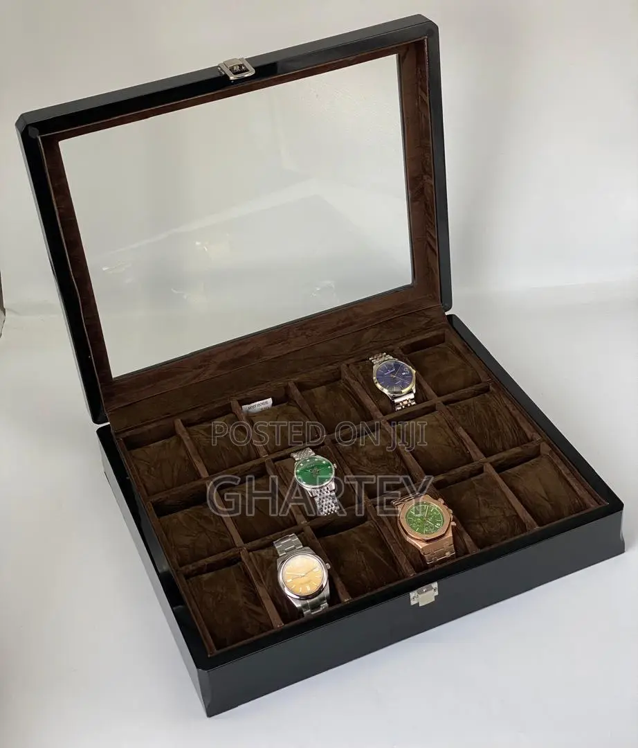 Watches Organizer, 18 Slot Watch Case
