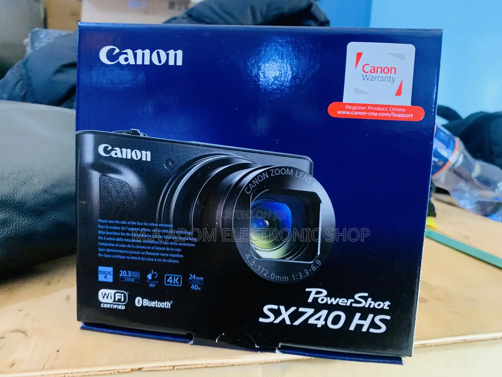Brand New Canon Powershots Sx740 HS Camera
