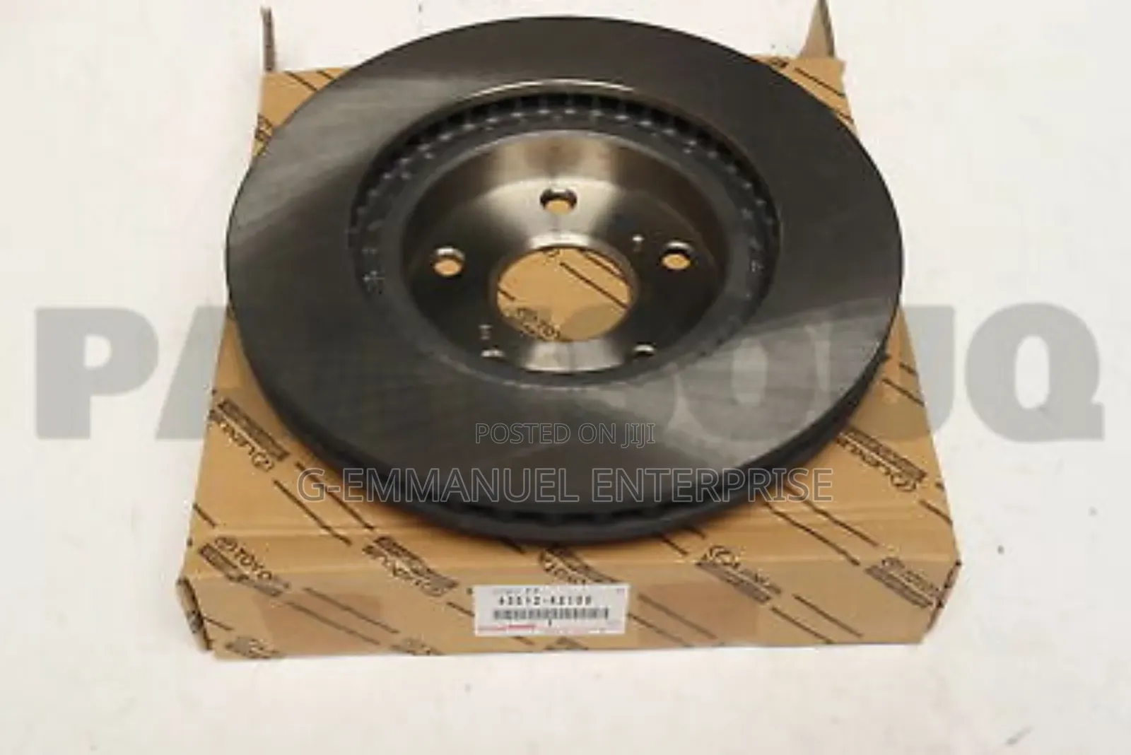 TOYOTA Camry 2013-15 Brake Disc Pair. Original Japan.