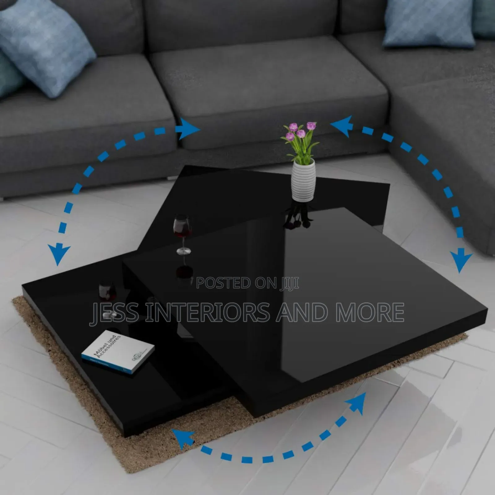 Coffee Table Rotating