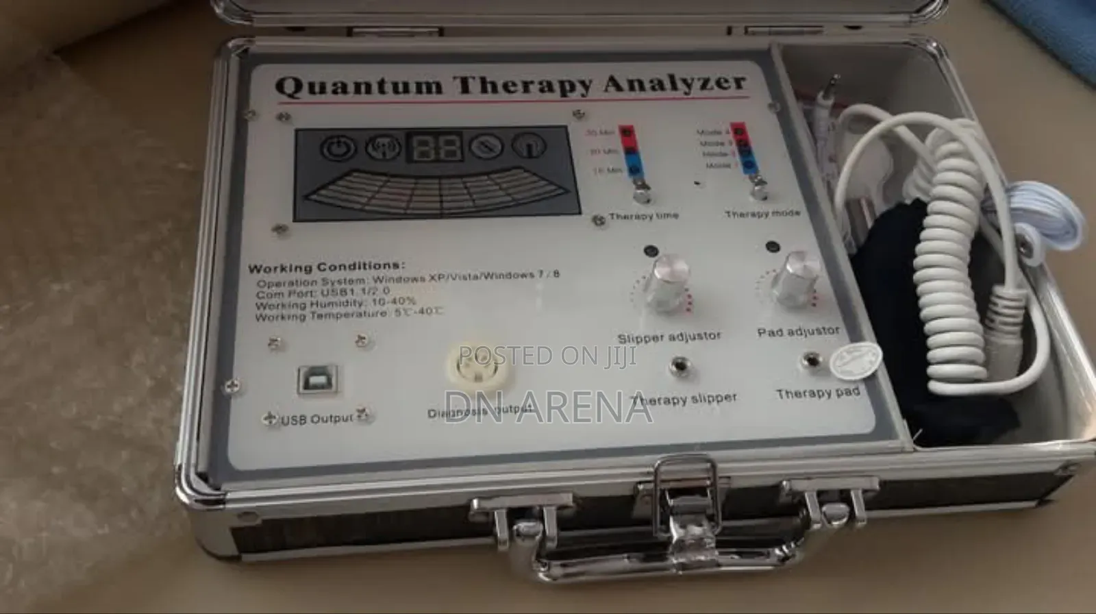 Quantum Magnetic Resonance Body Therapy Analyzer
