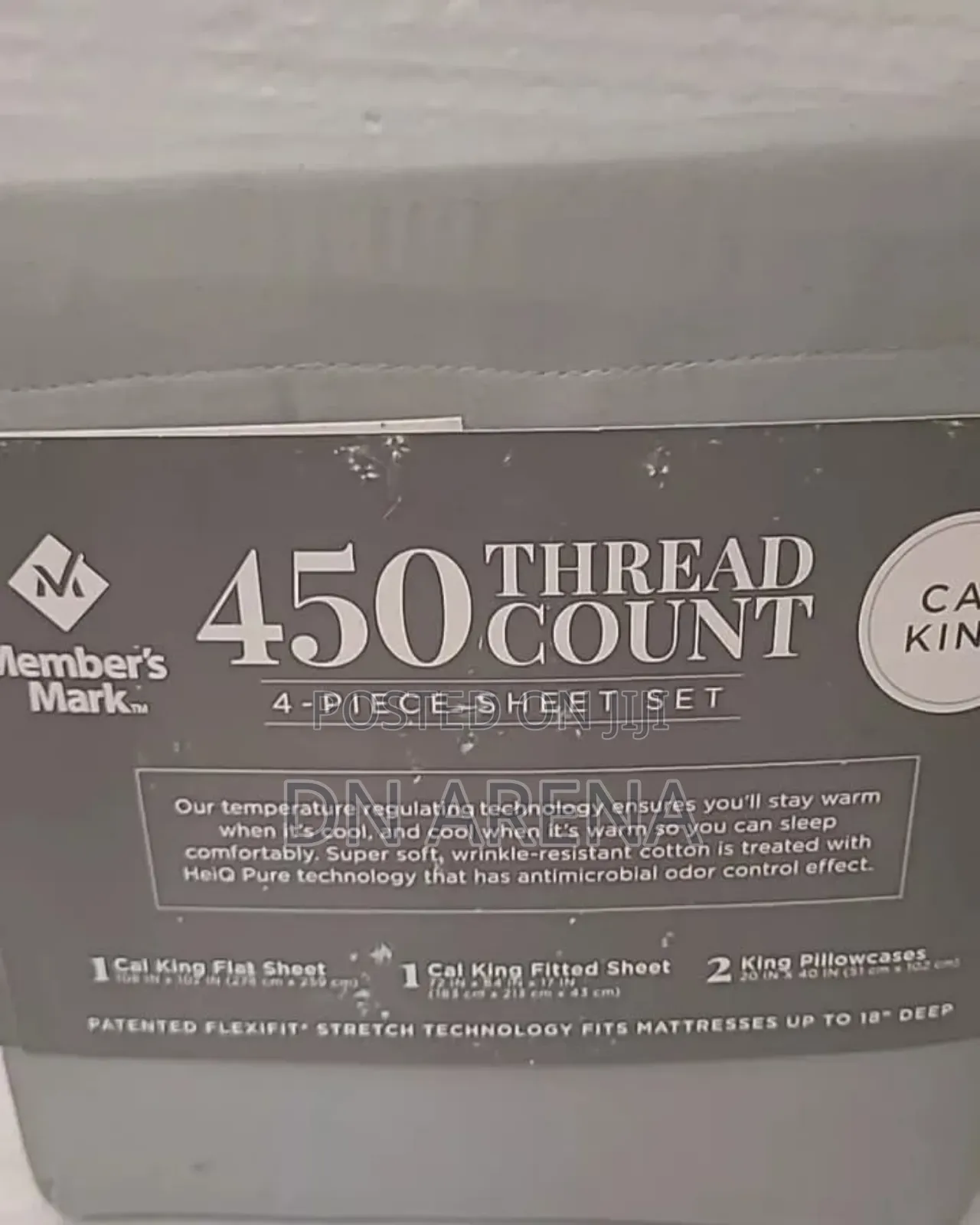 Member's Mark 100% Hydrocotton 450-Thread Count Sheet Set