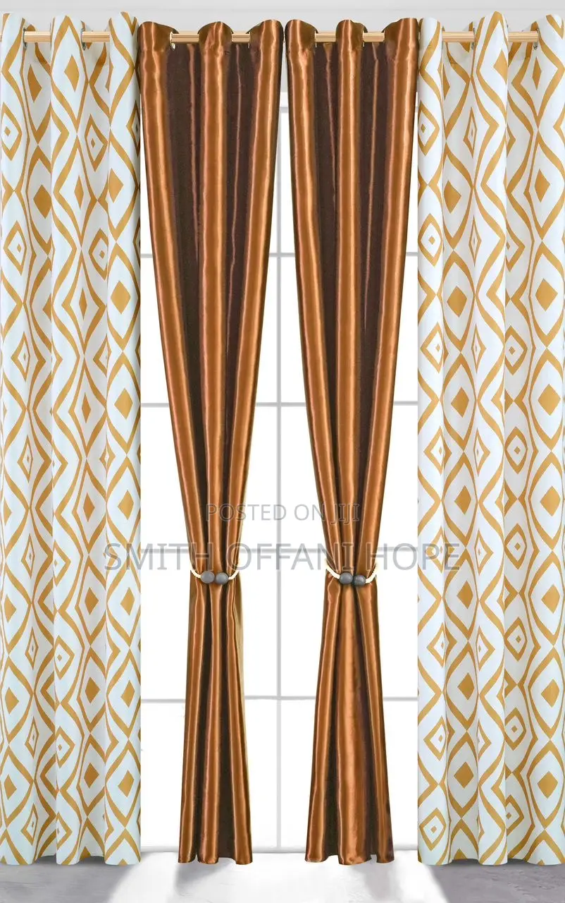 “Luxury and Privacy in Every 4-Piece Curtain Set”