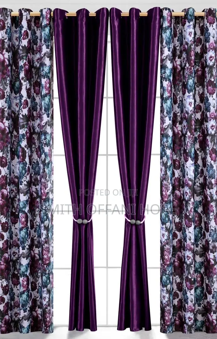 “Complete Your Windows With Our 4-Piece Curtain Sets!”