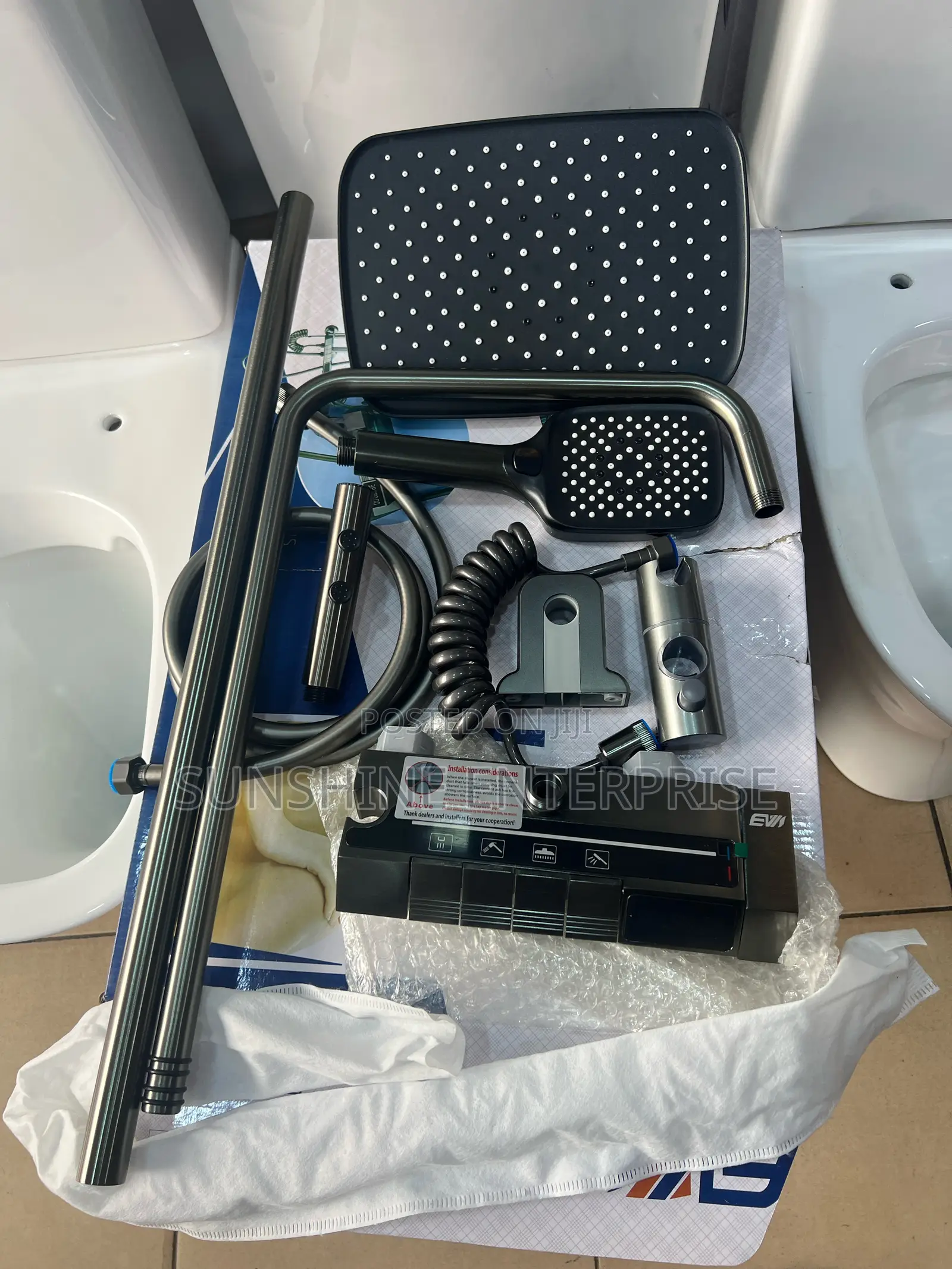 Digital 4in1 Bathroom Shower-With Led Display