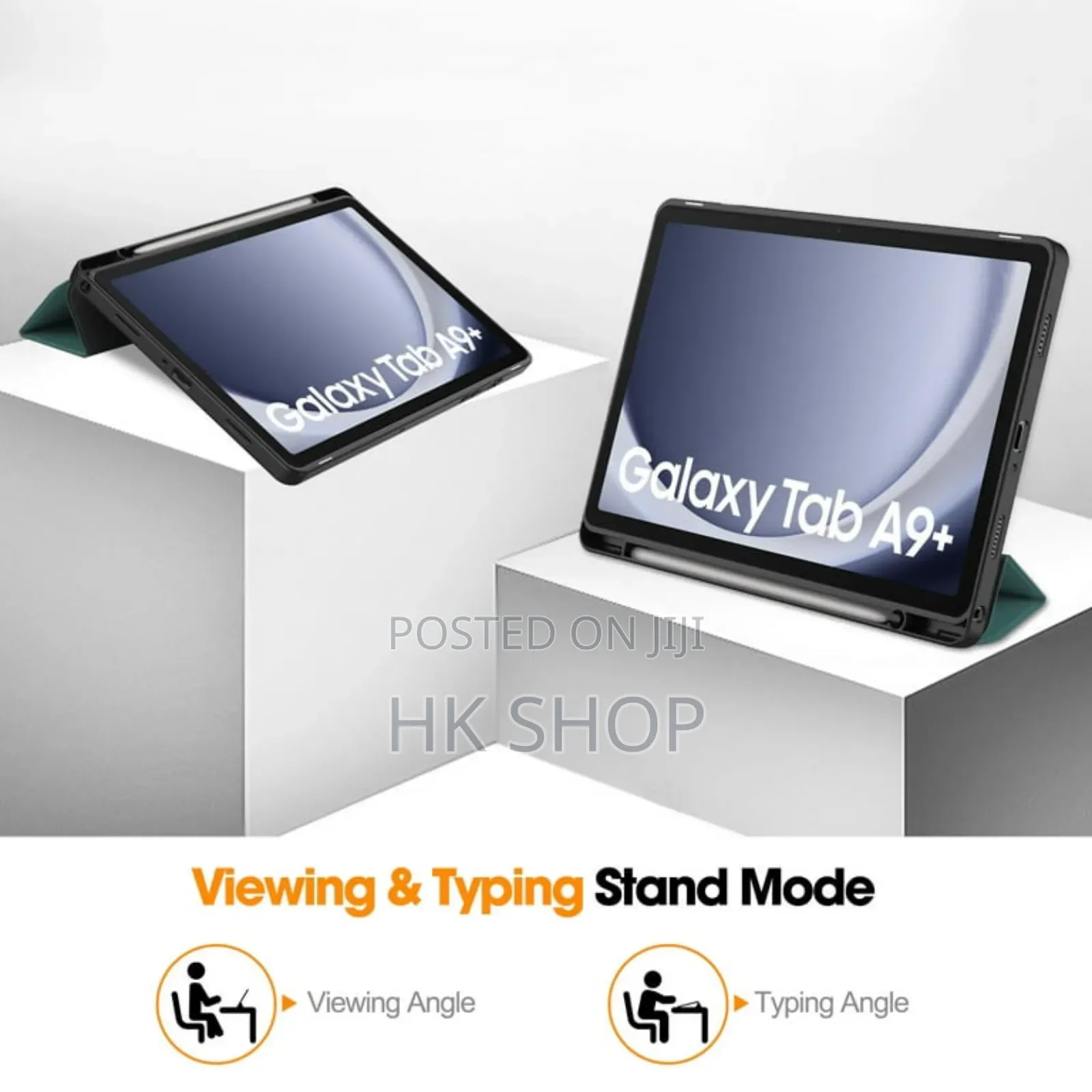 Slim Case for Samsung Galaxy Tab A9+ Plus With Pen Holder