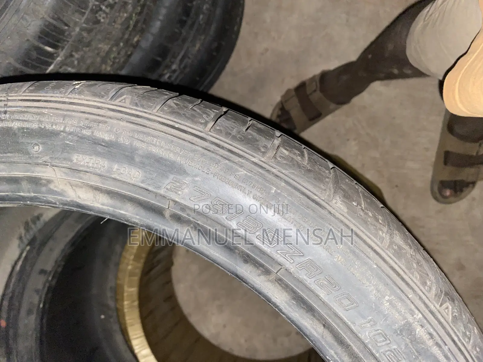 275/35zr20 Dunlop SP Sport Maxx 050+ 102Y Extra Load