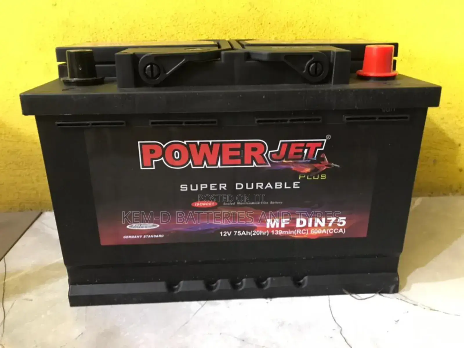 Original Car Battery + Free Delivery