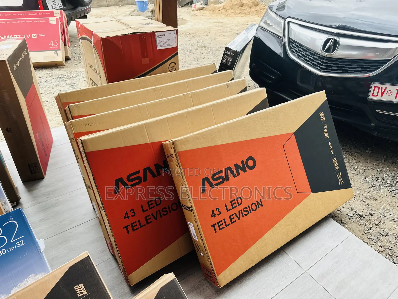 Satellite Images FHD Asano 43” Glossy Slim