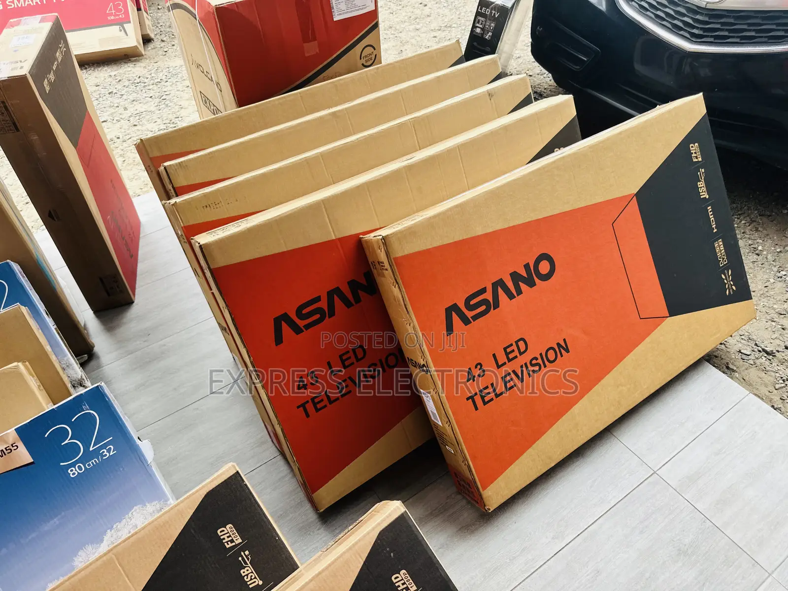 Satellite Images FHD Asano 43” Glossy Slim