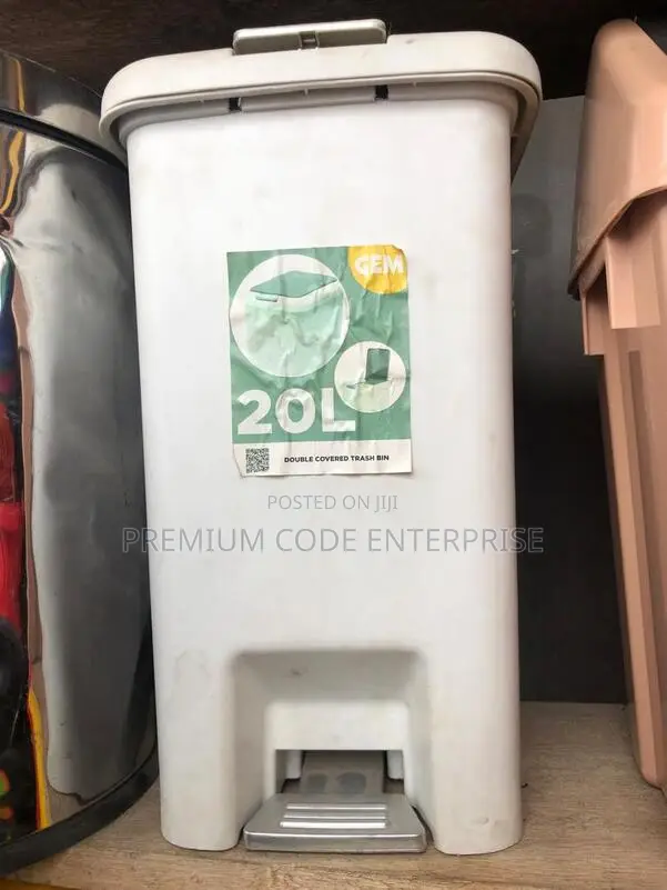 20 Liter Double Covered Pedal Bin