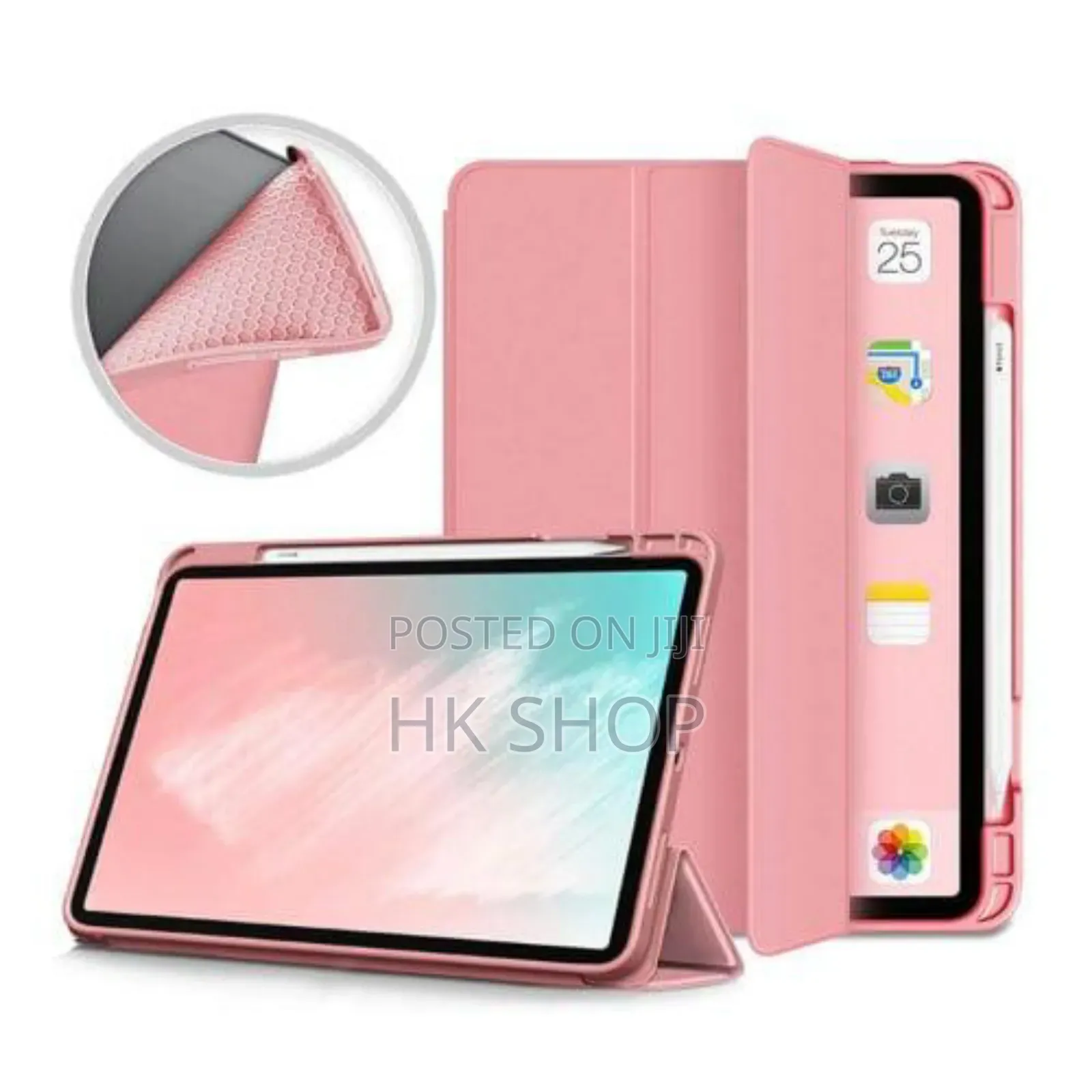 Pink Slim Smart Case for iPad 7th Generation (10.2 Inch)