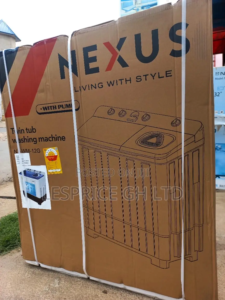 Nexus 12kg Super Quality Washing Machine