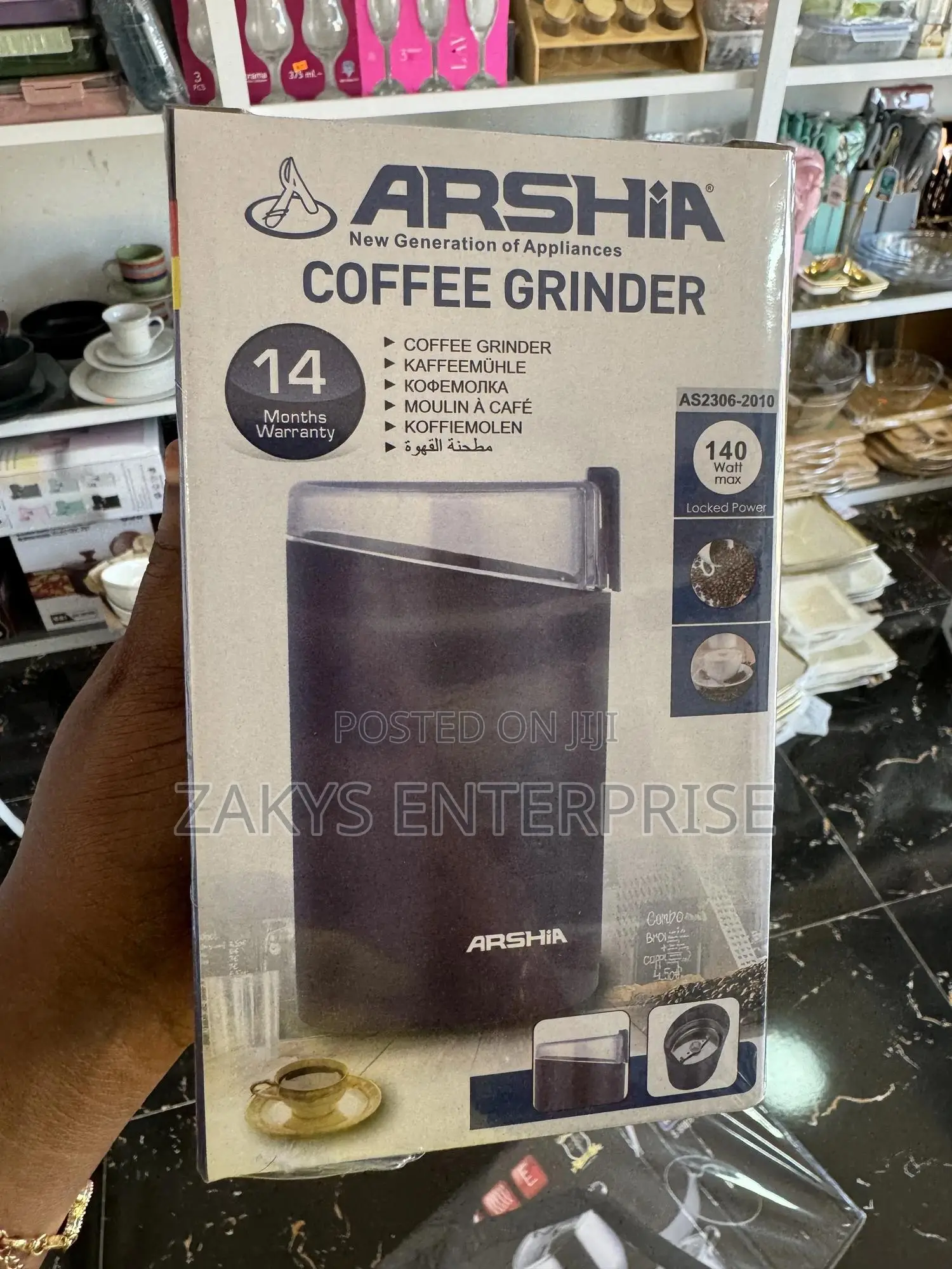 Arshia Electric Coffee Grinder