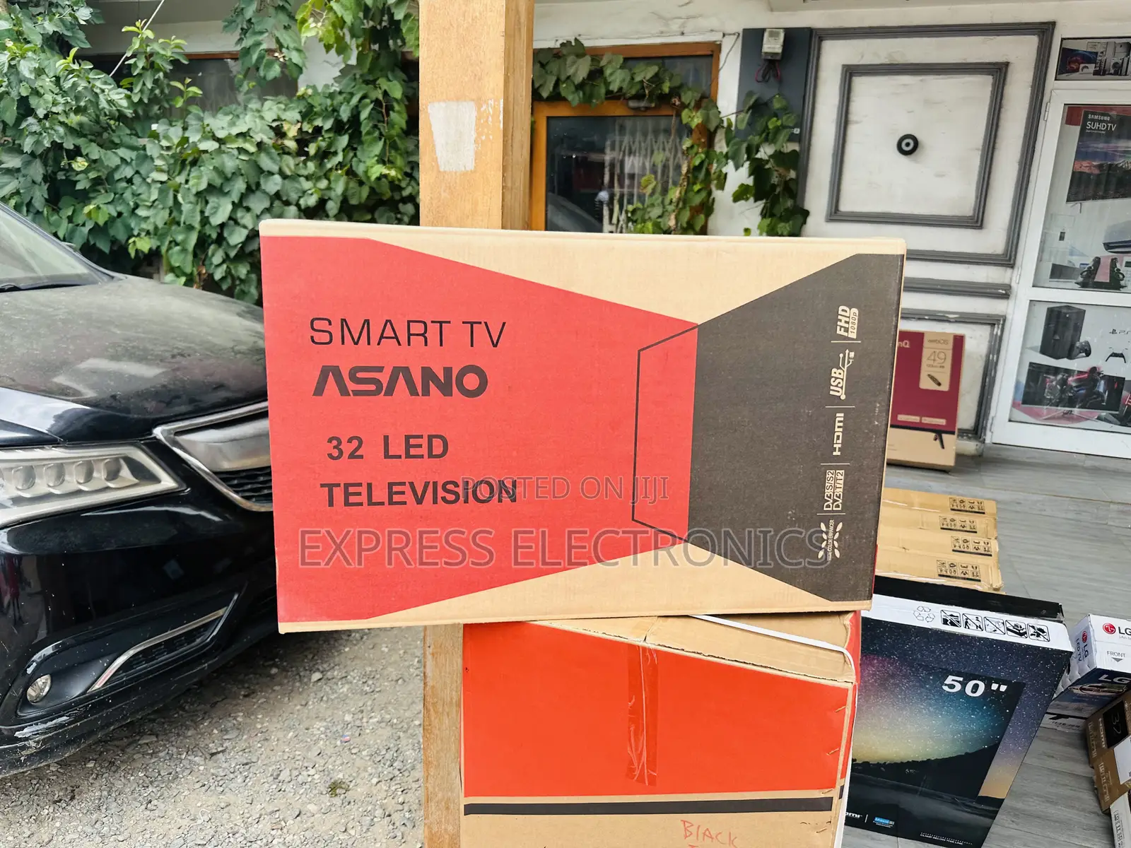 Smart Asano 32” FHD Android Television Nice Design