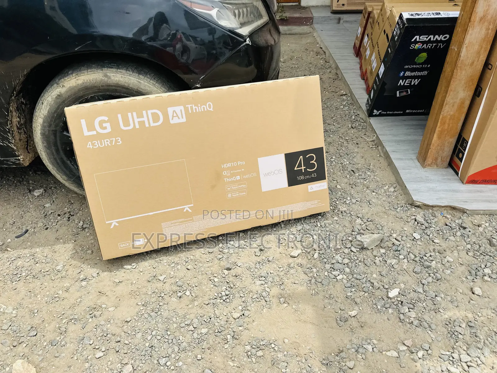 Ultra Slim UHD Smart 43”Lg UR73