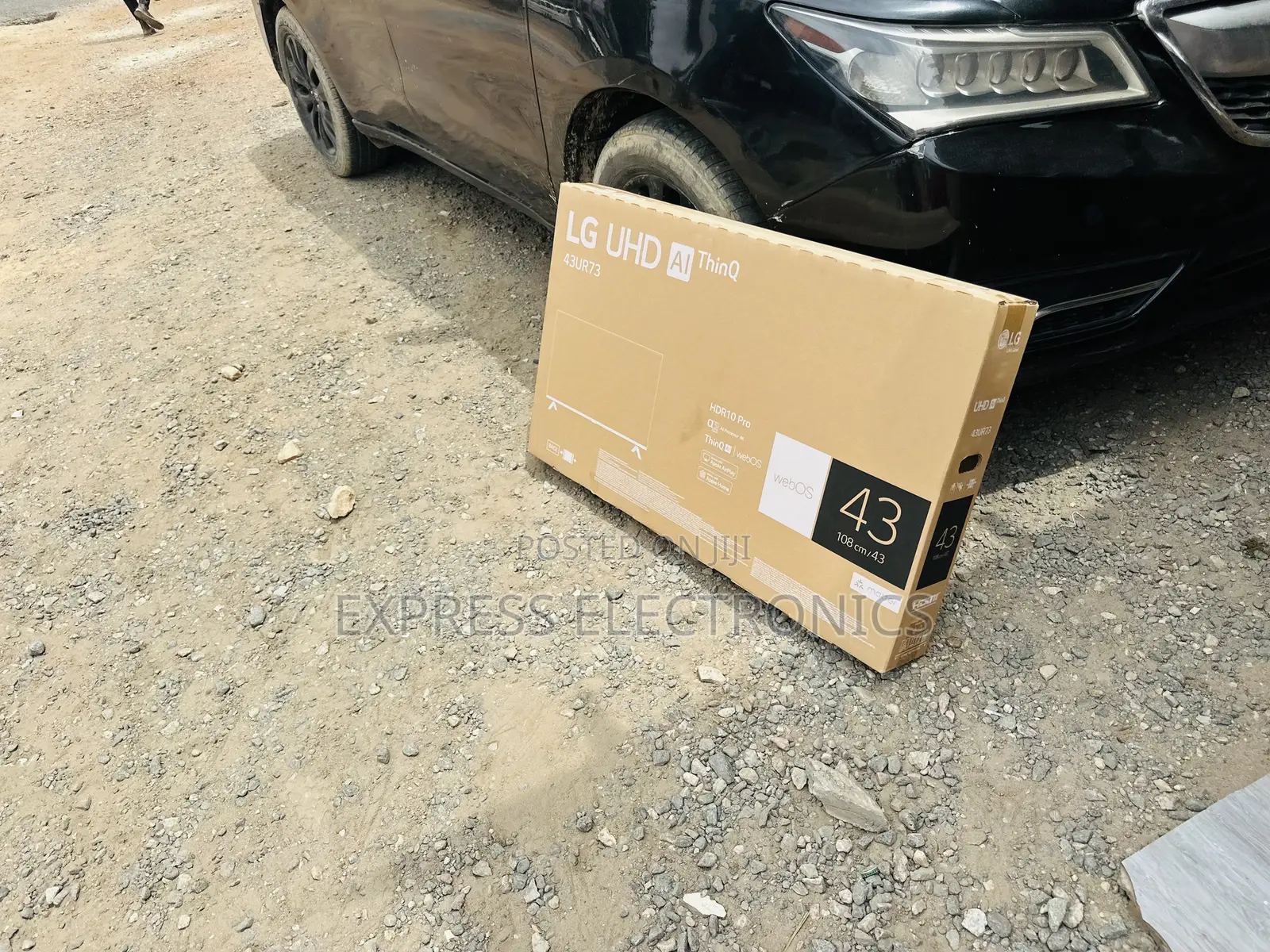 Sleek Slim UHD Smart Lg 43”Ur73