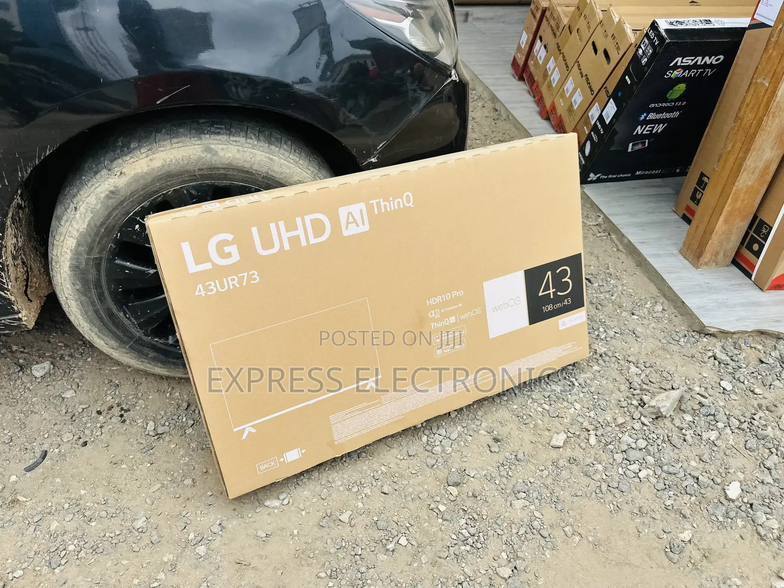 Brand New Slim UHD Smart Lg 43” UR73