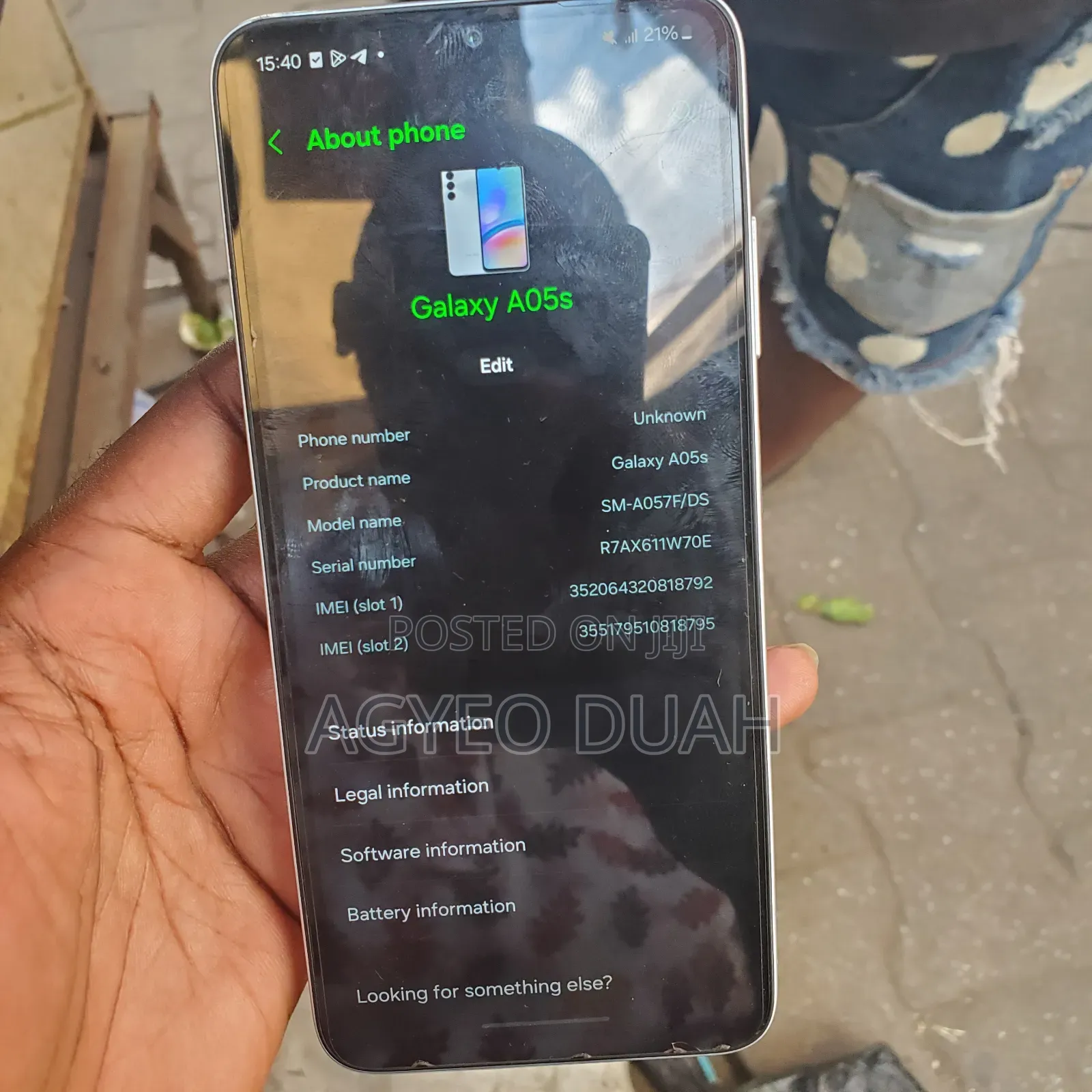 Samsung Galaxy A05s 64 GB White