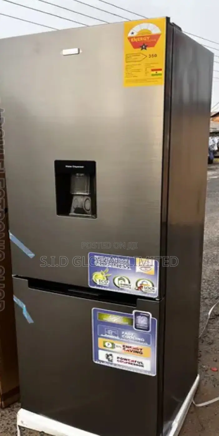 Modern Nasco NASD2-40WD 309litre Bottom Freezer Refrigerator