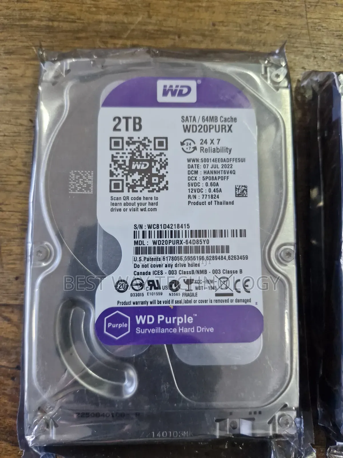 2tb HDD Suvillance