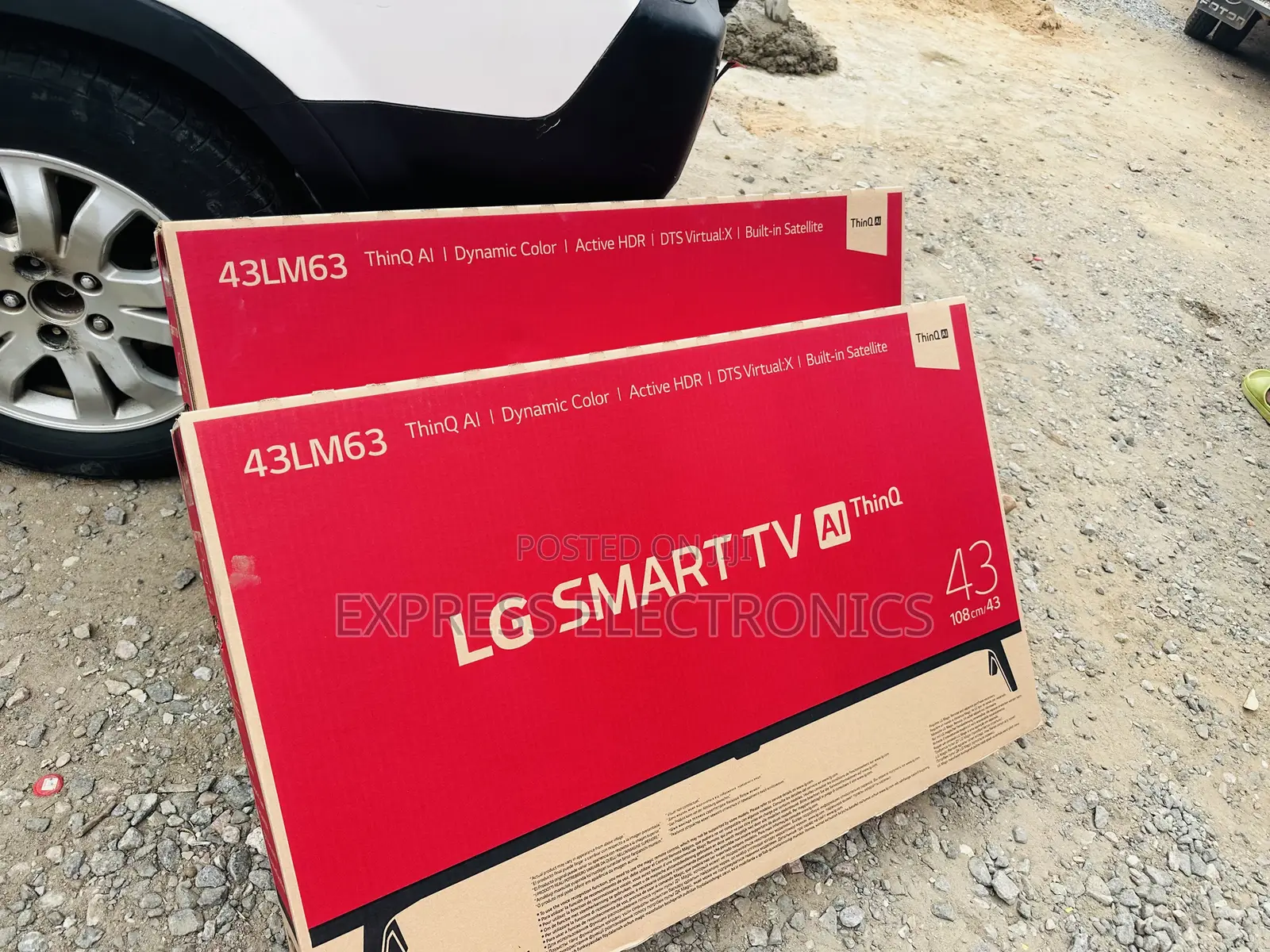 Brand New Smart Lg 43”LM63 FHD Smart