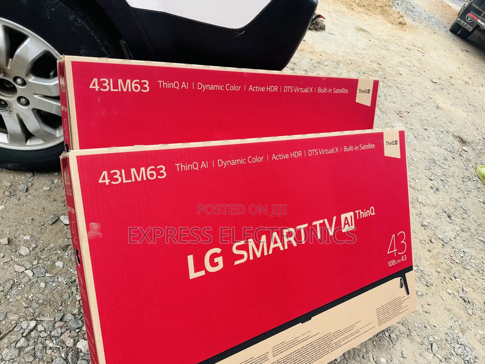 Brand New Smart Lg 43”LM63 FHD Smart