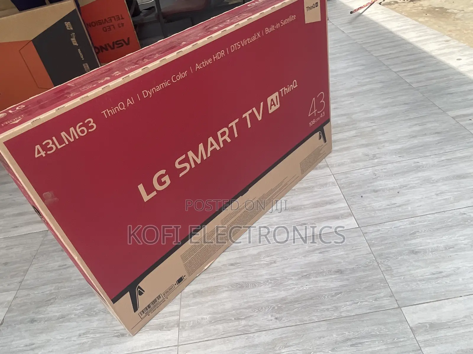 Natures True Color -LG 43LM63 43inch HDR Smart TV Thinq AI