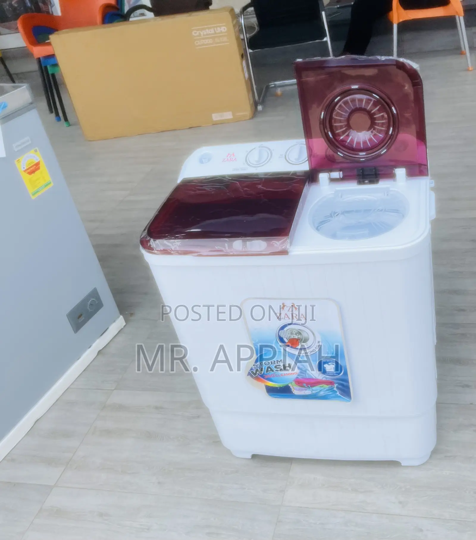 Order Quality Zara 5kg Top Load Washing Machine(White).