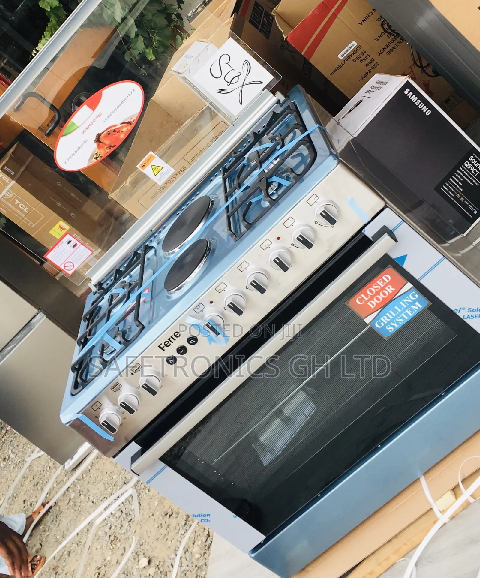 Shop Classic 4+2 Gas Burner With Oven Ferre 60x90