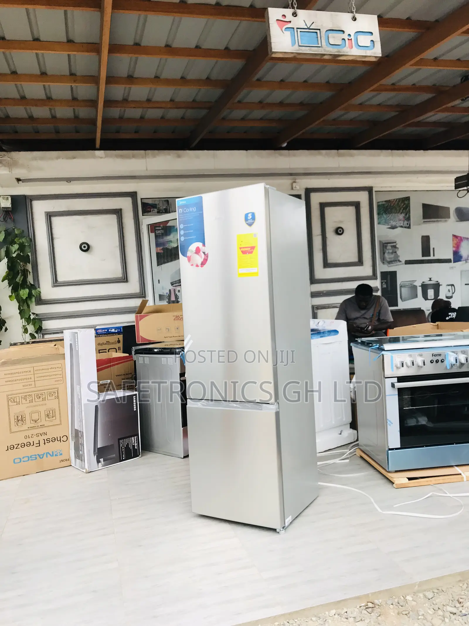 Shop Bottomfreezer Gray 262L 2 Doors MDRB369FGN02