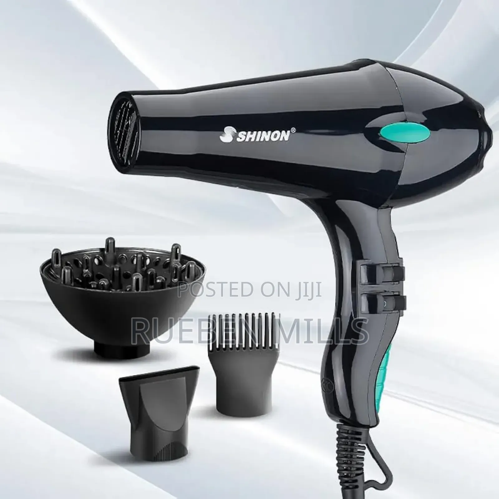 6000w Five in 1 Black Shinon Professional Salon Hair Dryer