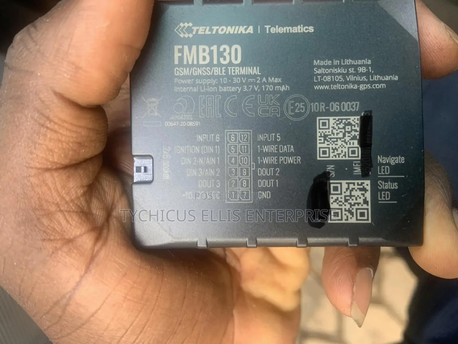 Teltonika Vehicle Tracker (GPS) FMB920,130,140