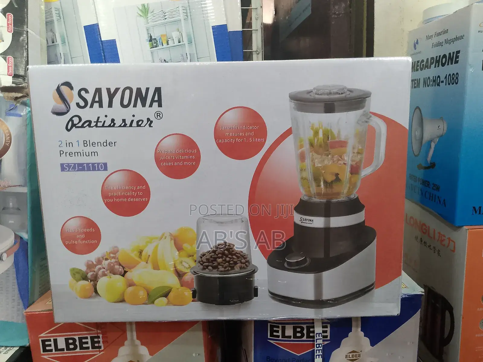 Glass Blender ( SAYONA)