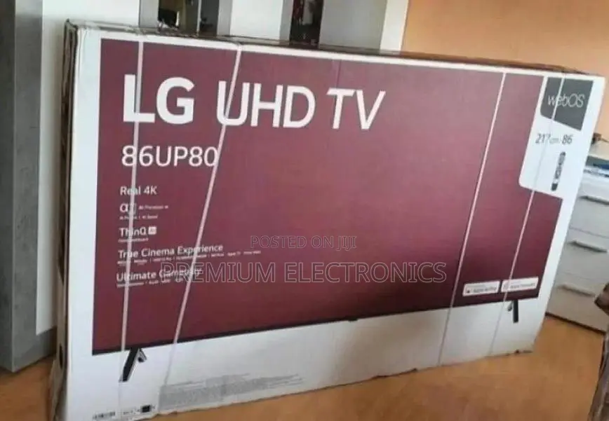 LG 86" Google Assistant Amazon Alexa 86UP80 UHD HDR TV