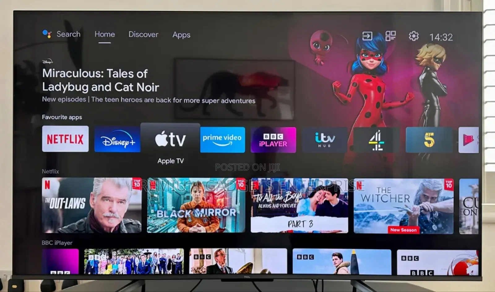 TCL 55" Hdr10+ | Smart Led Android Tv | Uhd Google Tv 55p6l
