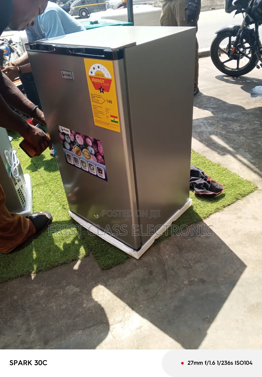 Brand New Single Door Pearl Fridge 89litres, Fridge 3 Stars