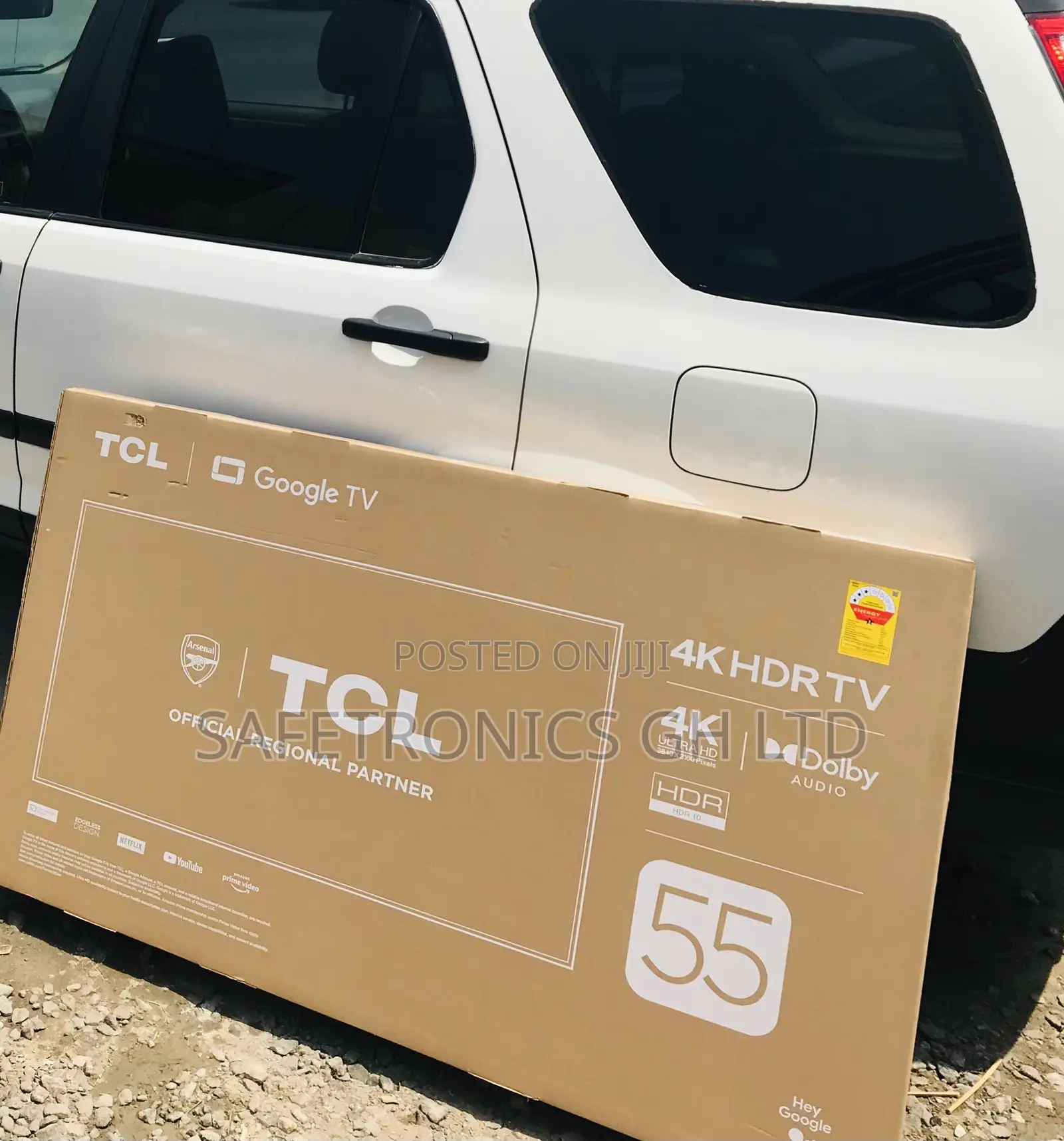 Smart Led Dynamic 55 Inch TCL (Black) P635 Tv