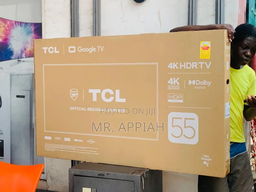 Order TCL 55p635 55 Inch HDR Frameless Google Tv.